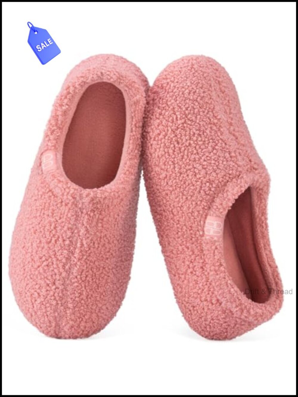 Fuzzy Curly Fur Fleece Lined Memory Foam Loafer Slippers